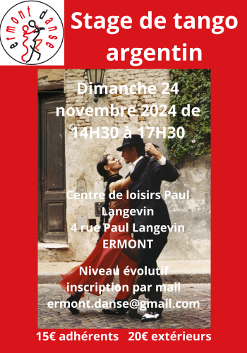 Stage de tango argentin